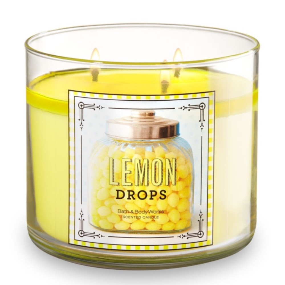 B&BW Lemon Drops 3-Wick Candle